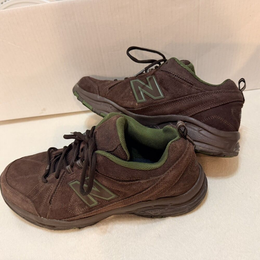New Balance 608v3 Chocolate Brown Training Walk Shoes MX608V3O Mens Sz 13 2E